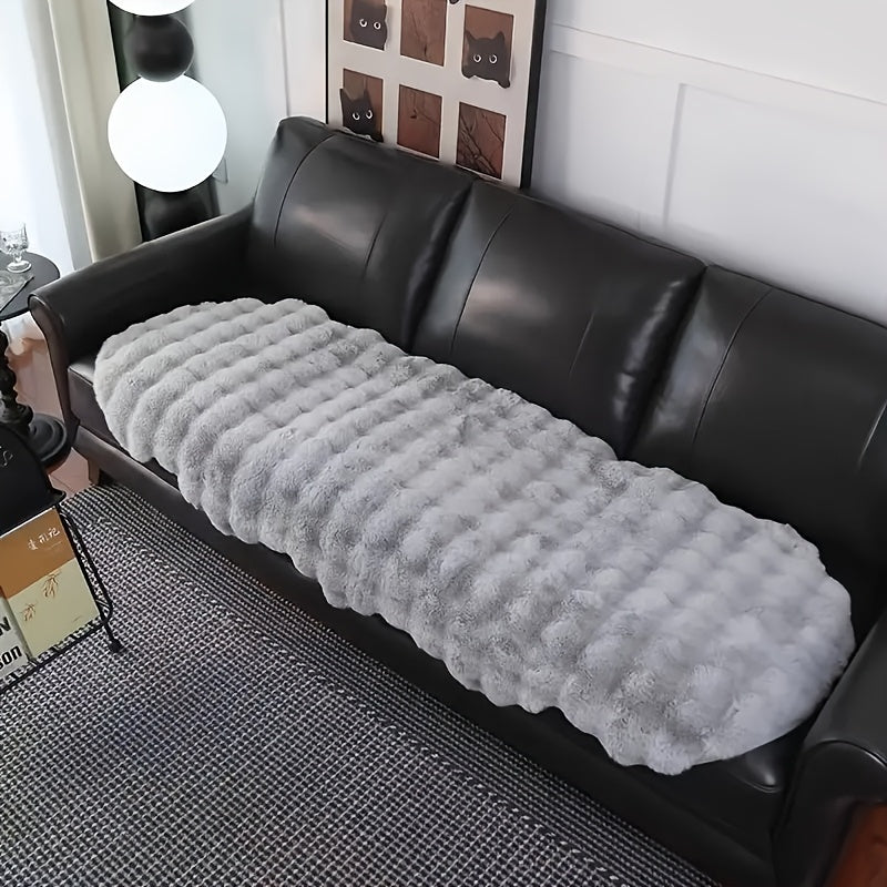 GREY RABBIT RUG view 9
