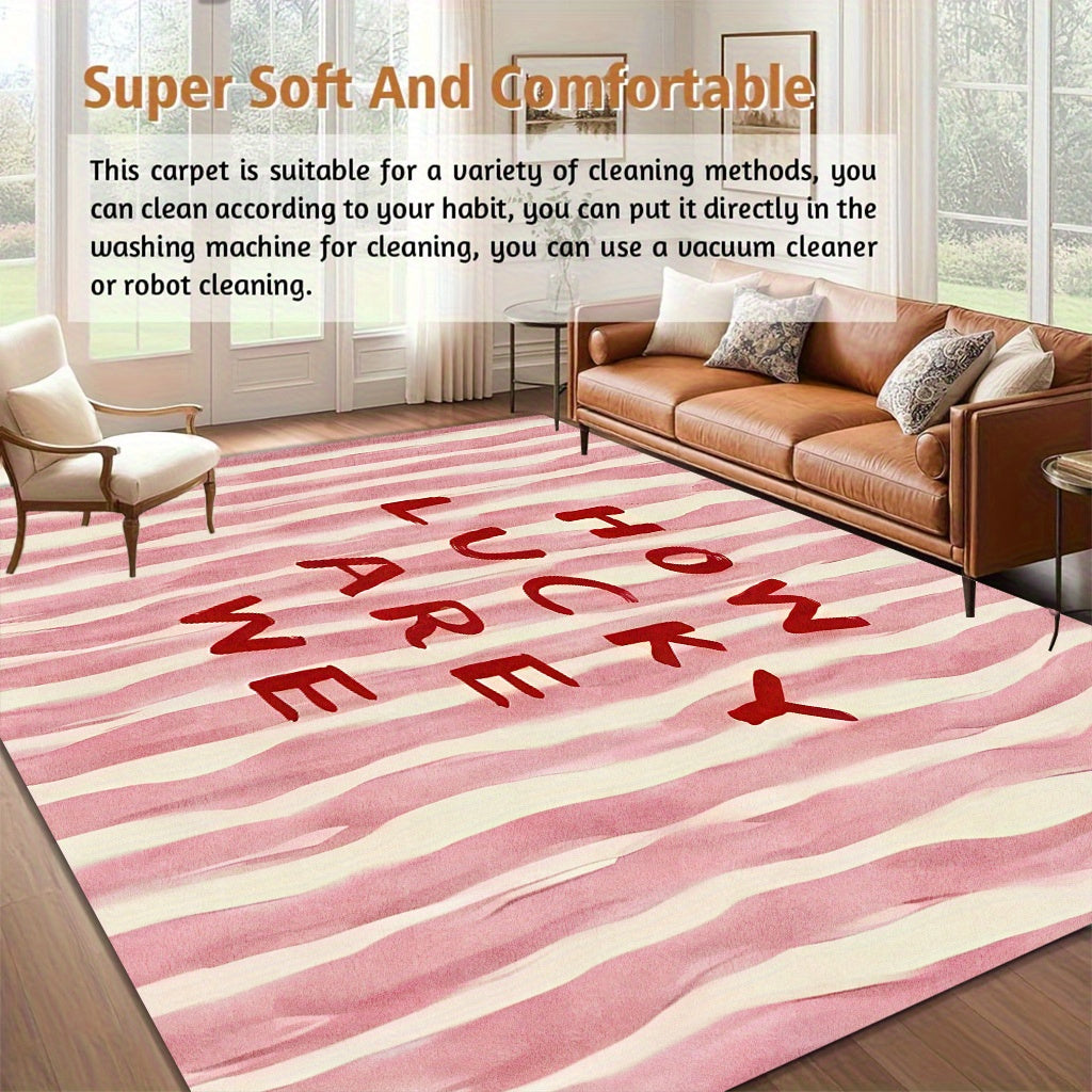 PINK VINTAGE RUG view 6