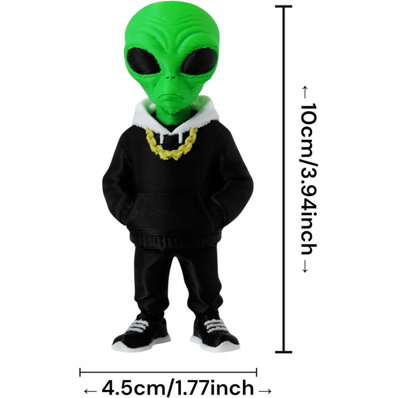 Tnessential Printed Alien Decorative Ornament 3D Decor