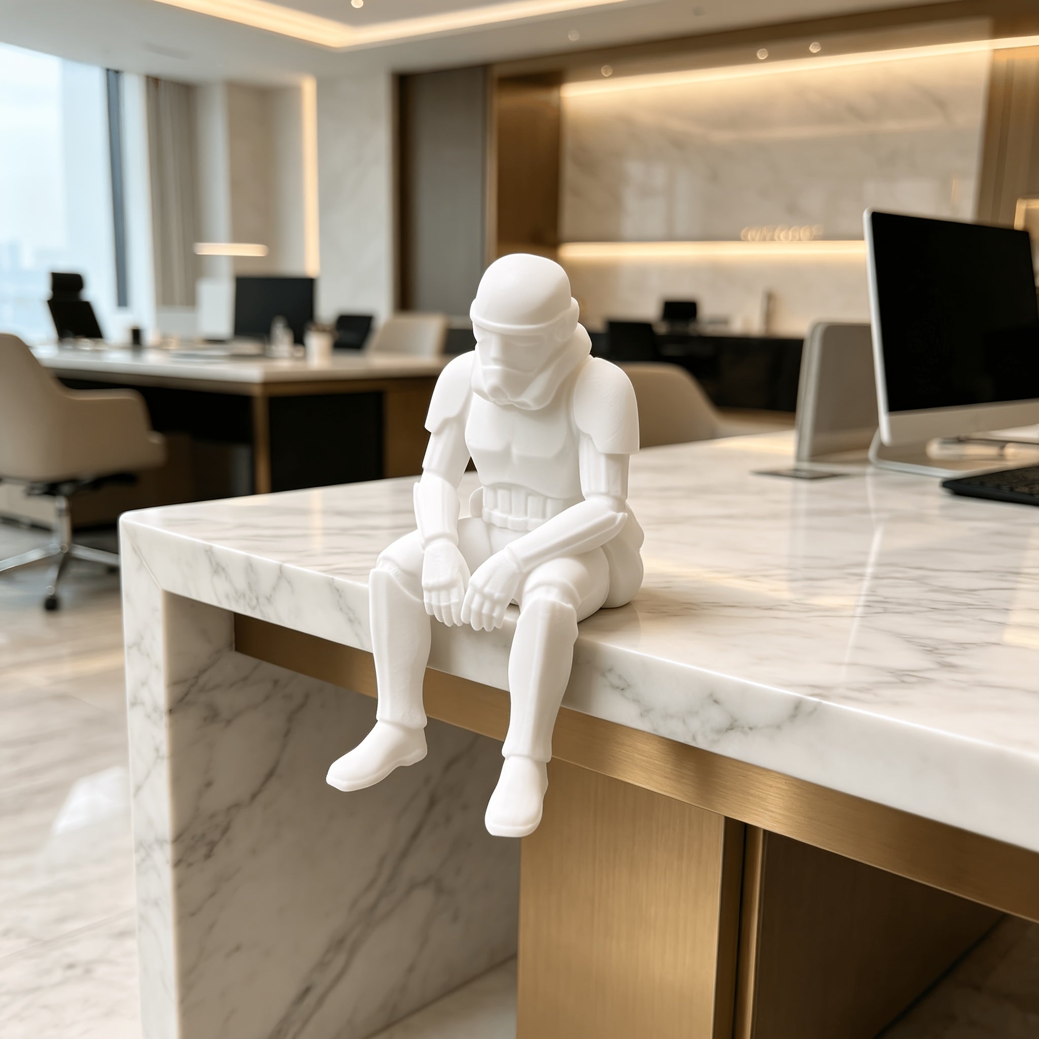 Tnessential Star Wars Darth Vader Black Knight and Sad 3D Decor