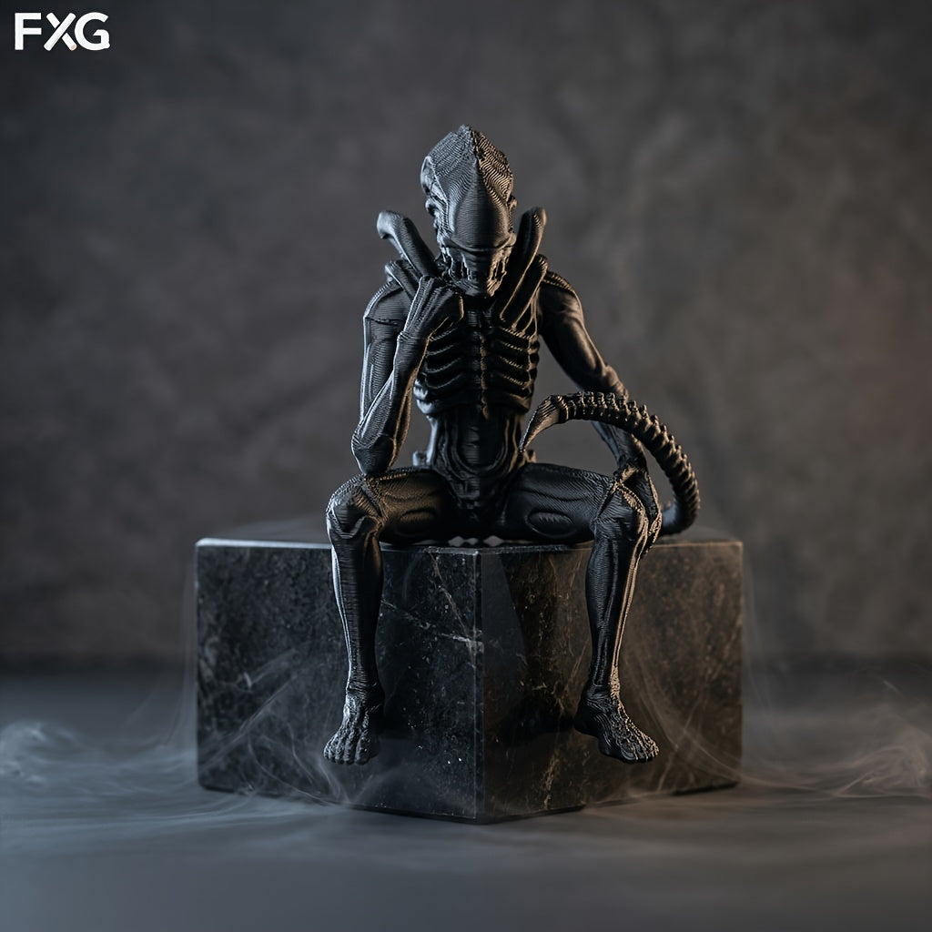 Tnessential Alien Thinker Decorative Ornament 3D Decor