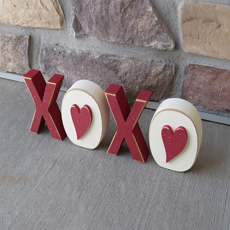 Tnessential XOXO Blocks 3D Decor
