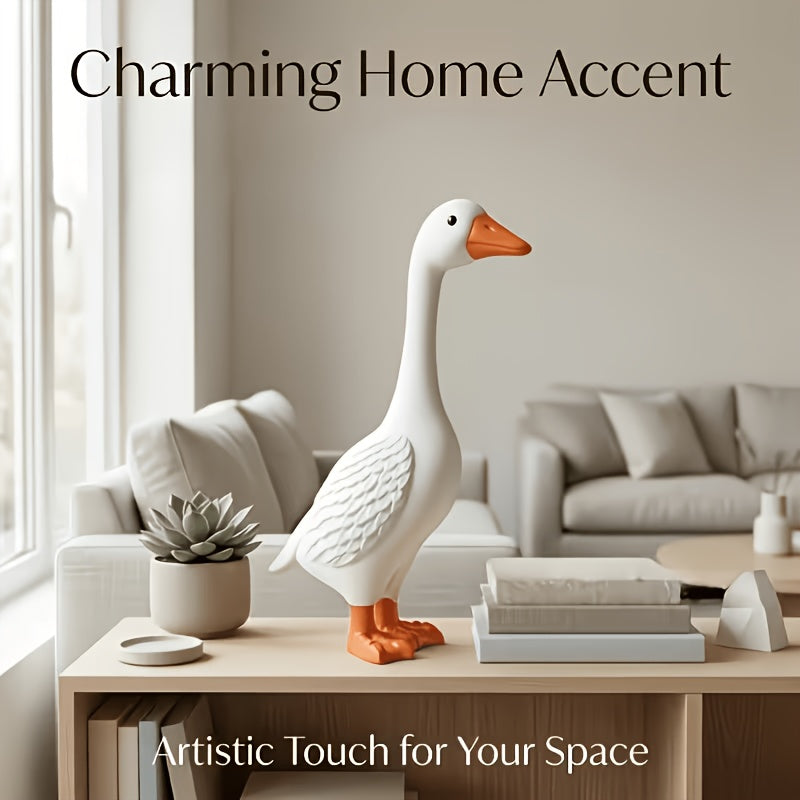 Tnessential Outdoor Goose Garden Statue 3D Decor