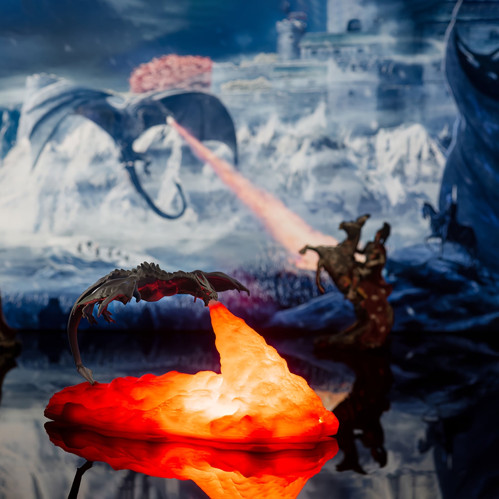 Tnessential Flying Dragon LED Night Light 3D Decor