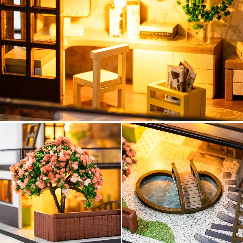 Tnessential Miniatures Tiny Houses 3D Puzzle Art House 3D Decor