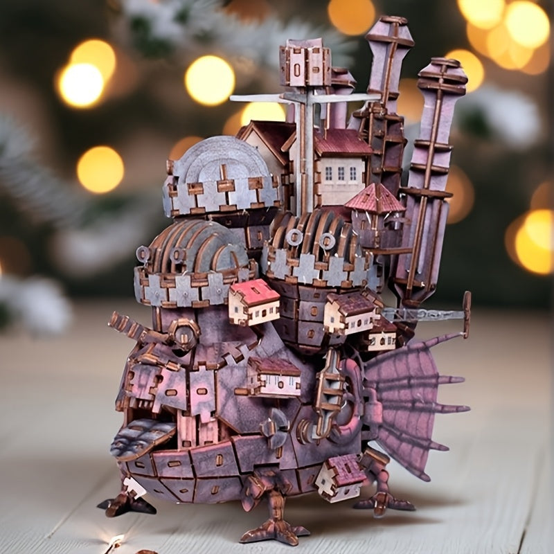 Tnessential Wood 3D Puzzle Building for 3D Decor