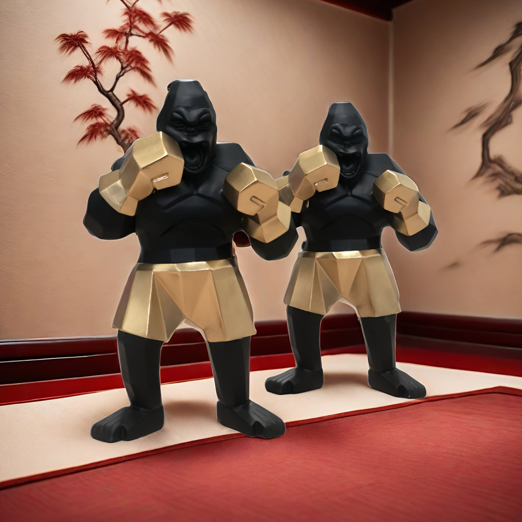 Tnessential Creative Gorilla Figurine 3D Decor