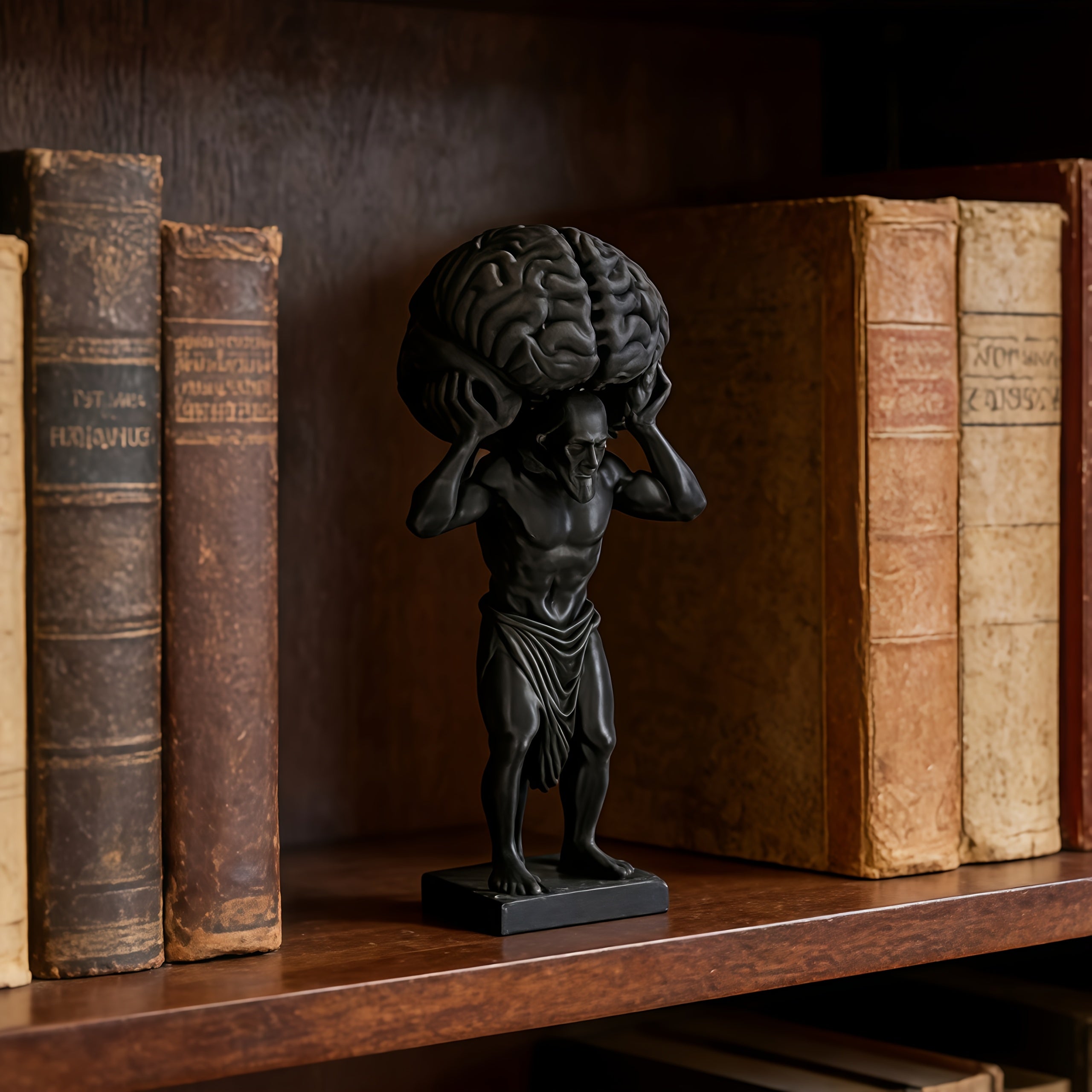 Tnessential Printed Philosophical Thinker Figurine 3D Decor