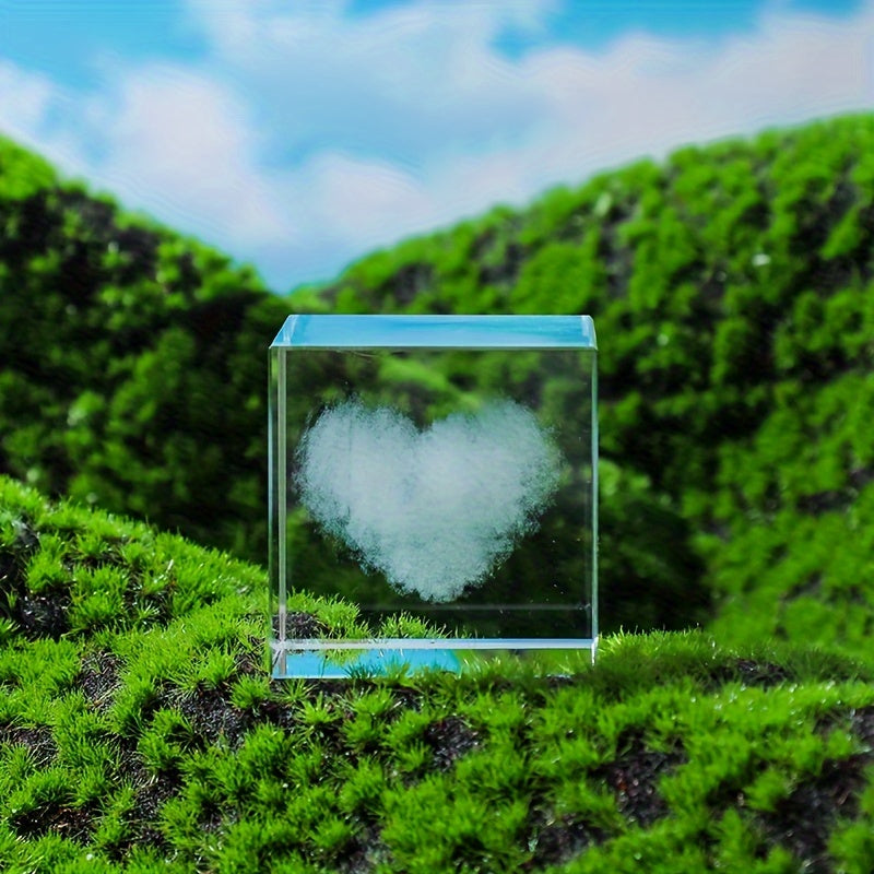 Tnessential Lunar Cloud Cube Galaxy Solar System Rainy Day Super Mini 3D Decor