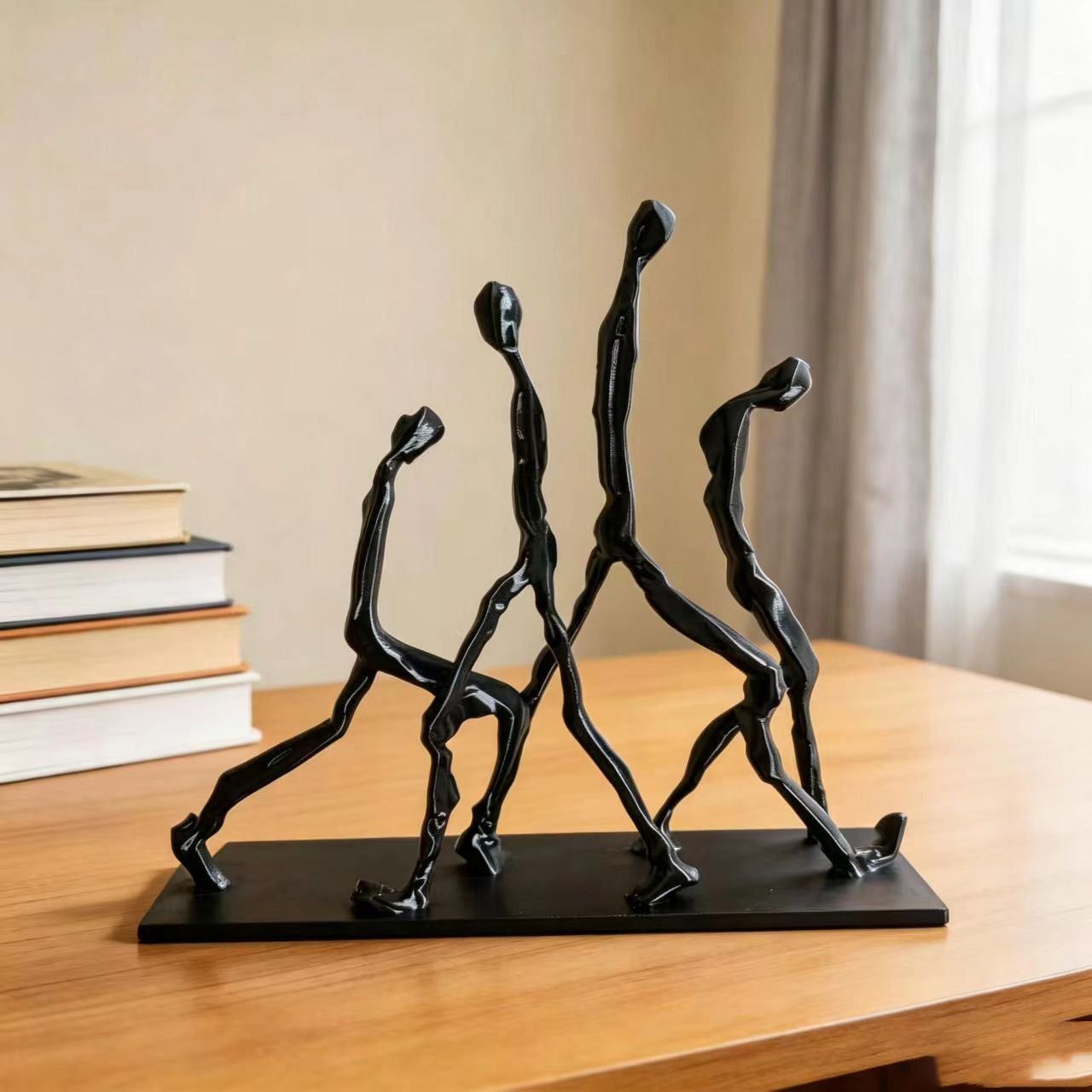 Tnessential Modern Abstract Human Figure Decorative Ornament 3D Decor