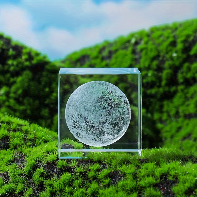 Tnessential Lunar Cloud Cube Galaxy Solar System Rainy Day Super Mini 3D Decor