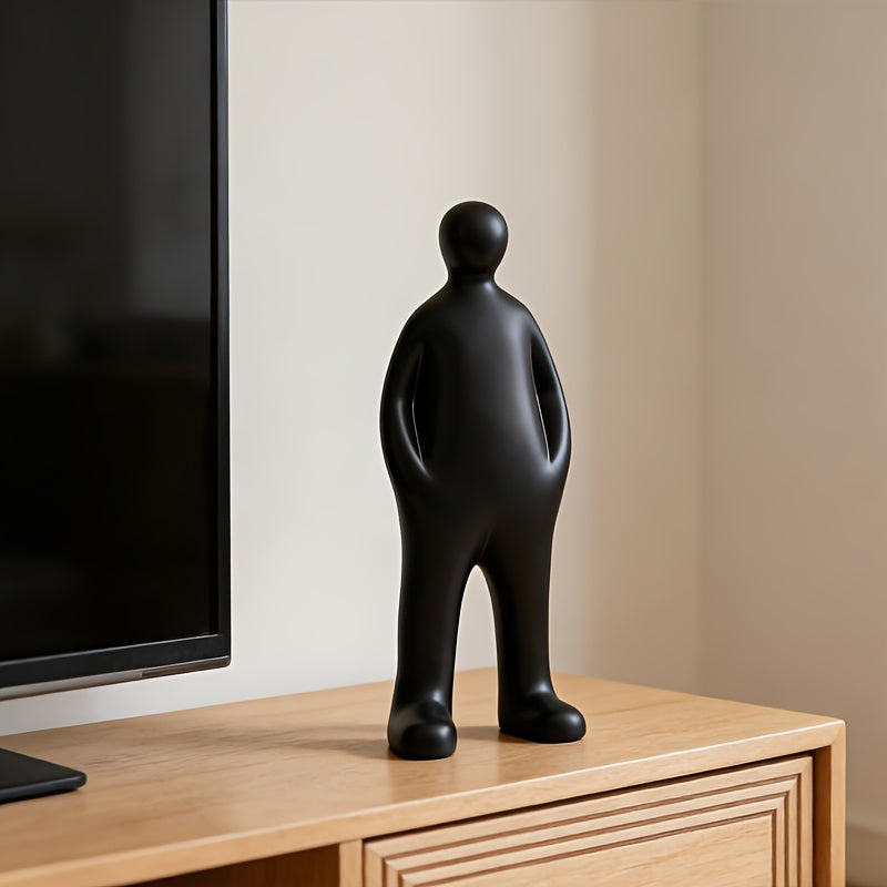 Tnessential Modern Art Abstract Walker Figure Resin Ornament 3D Decor