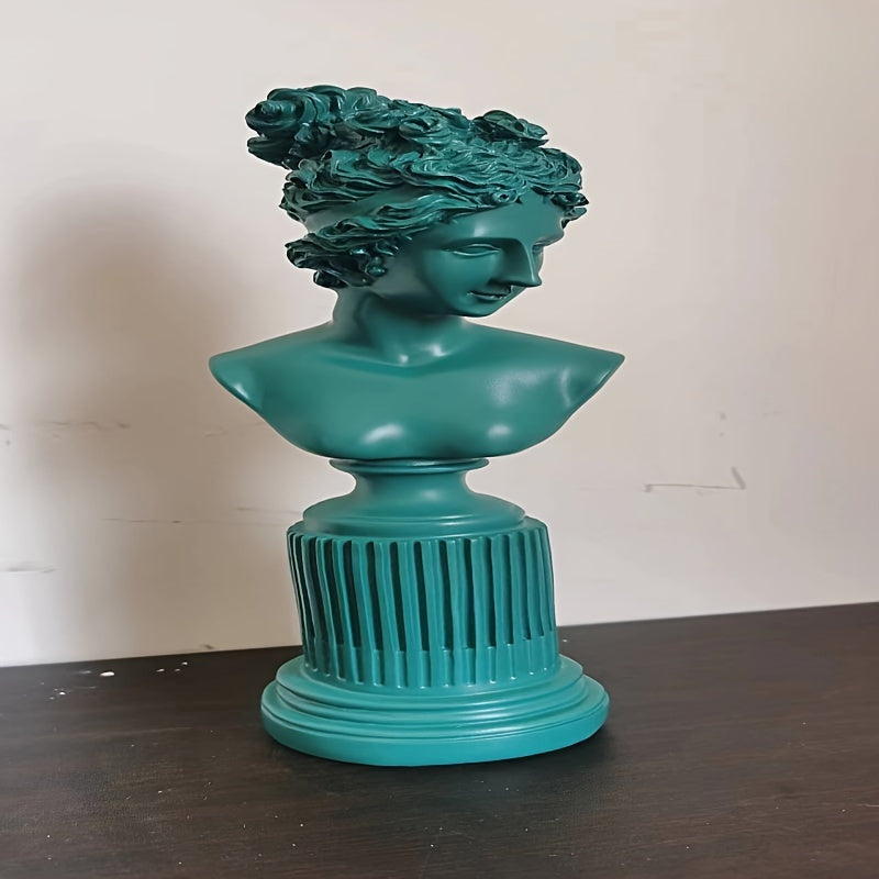 Tnessential Nordic Venus Resin Head Sculpture 3D Decor