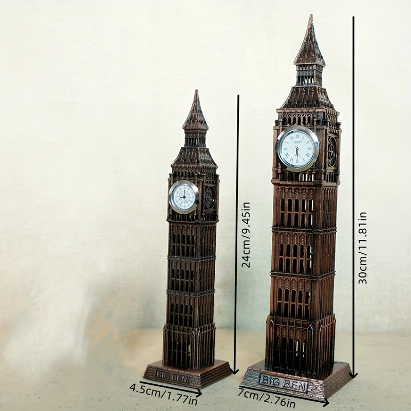 Tnessential British Landmark Big Ben Model Crafts 3D Decor