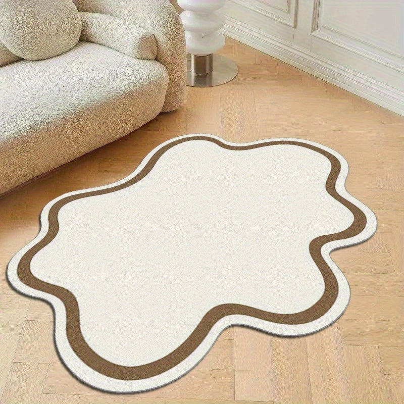 CREAM IRREGULAR 3 RUG view 4