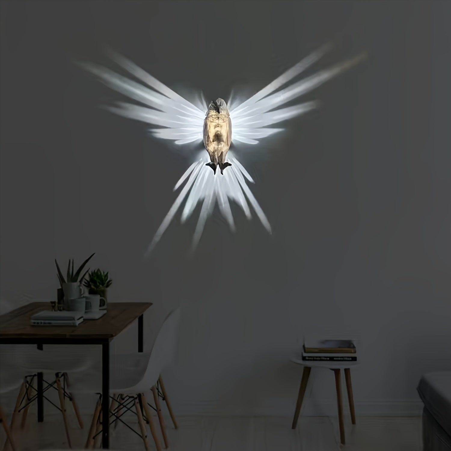 Tnessential Printed Eagle Wall Lamp 3D Decor