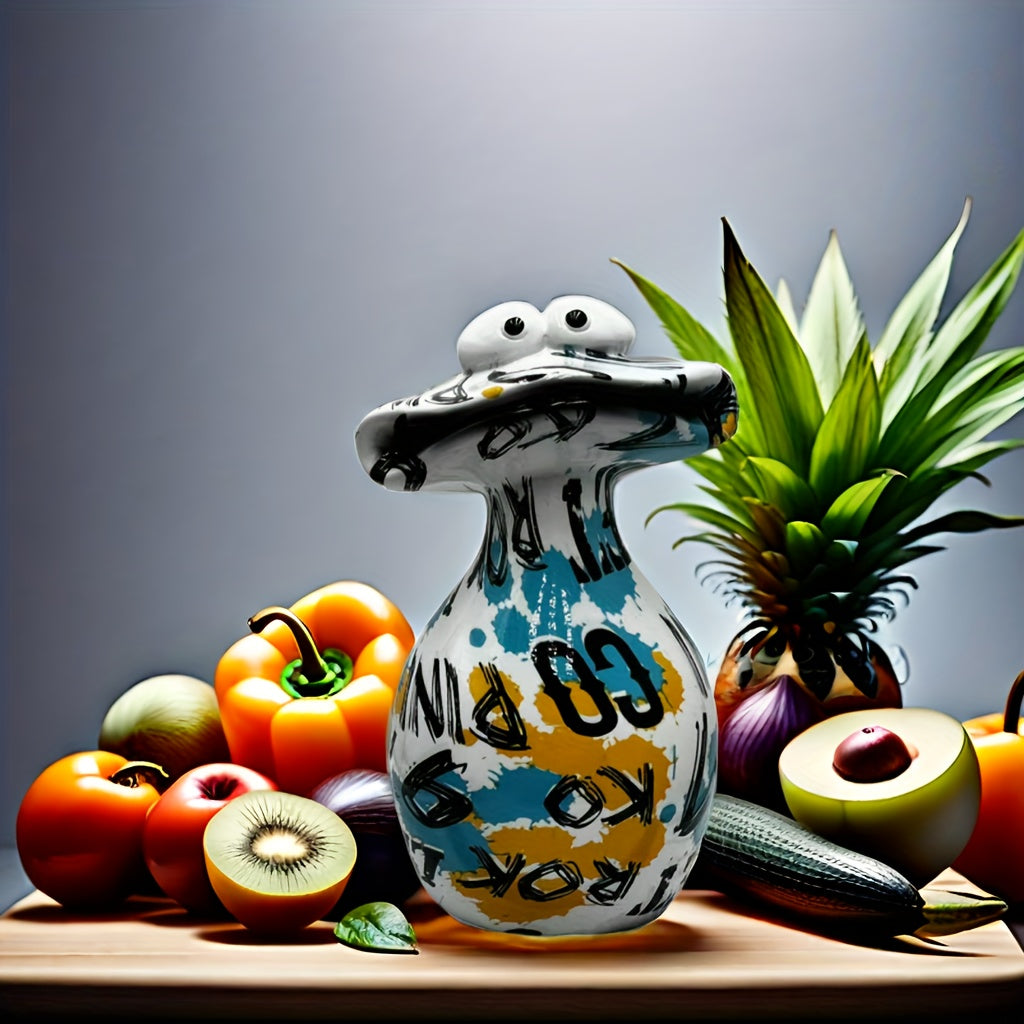 Tnessential Abstract Letter Resin Figurine 3D Decor