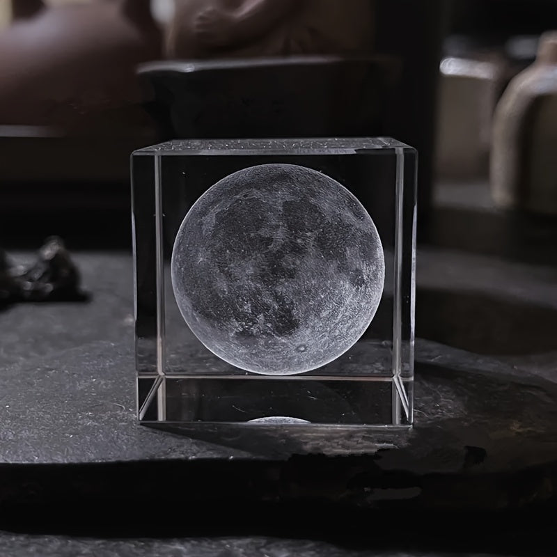 Tnessential Lunar Cloud Cube Galaxy Solar System Rainy Day Super Mini 3D Decor