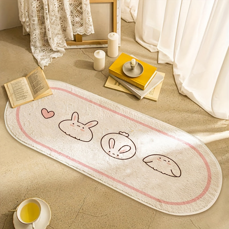 PINK RABBIT 2 RUG view 6