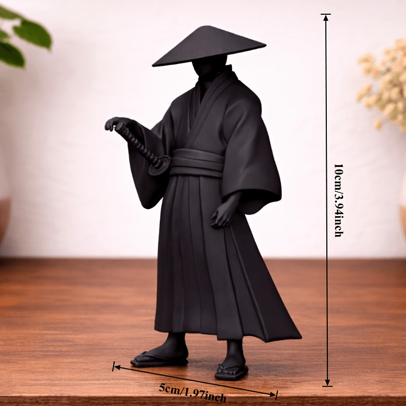 Tnessential Cool Standing Samurai Statue 3D Decor