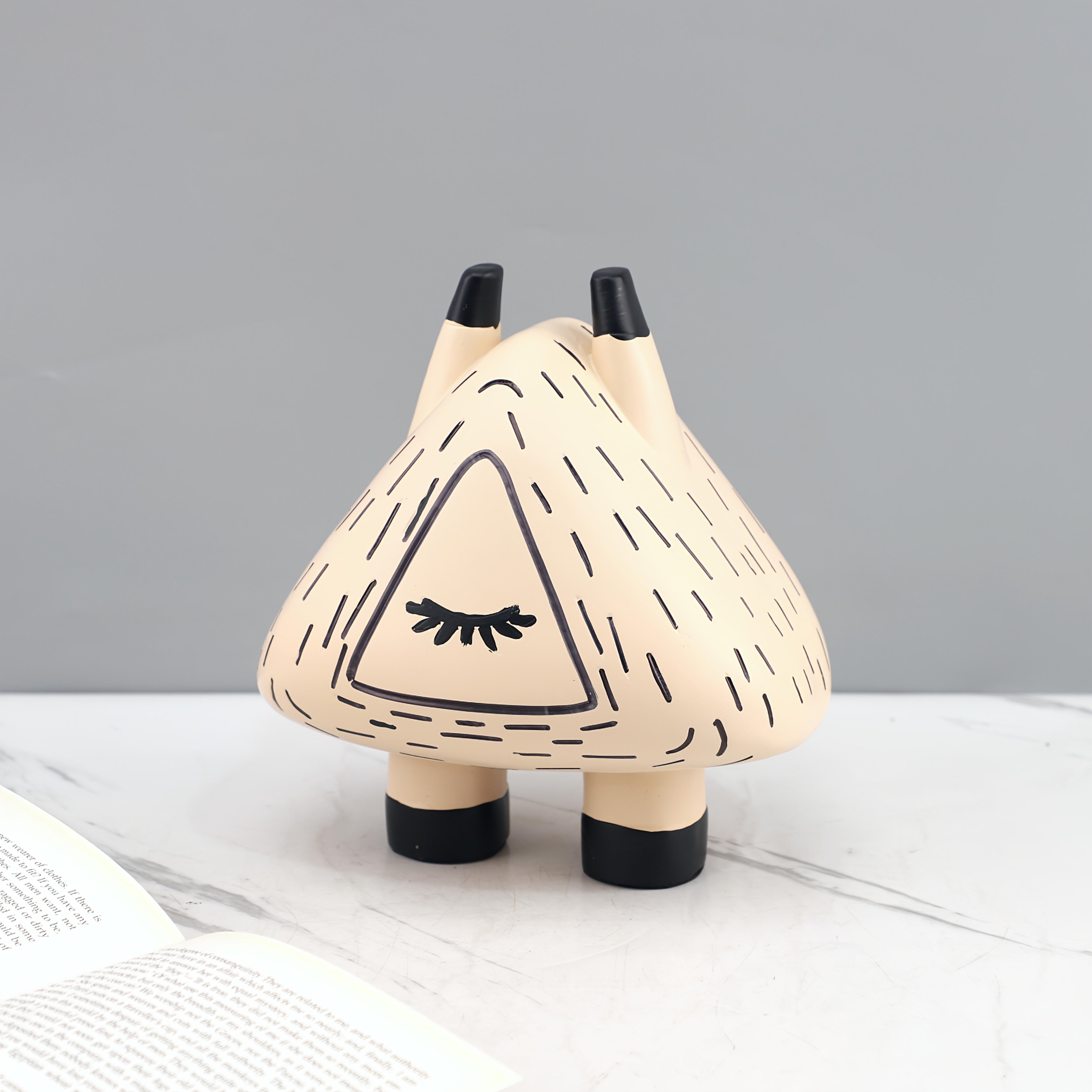 Tnessential Modern Cream-style Cartoon Decorative Piece 3D Decor