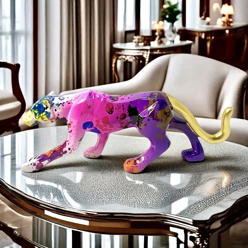 Tnessential Gradual Pink Purple Leopard 3D Decor