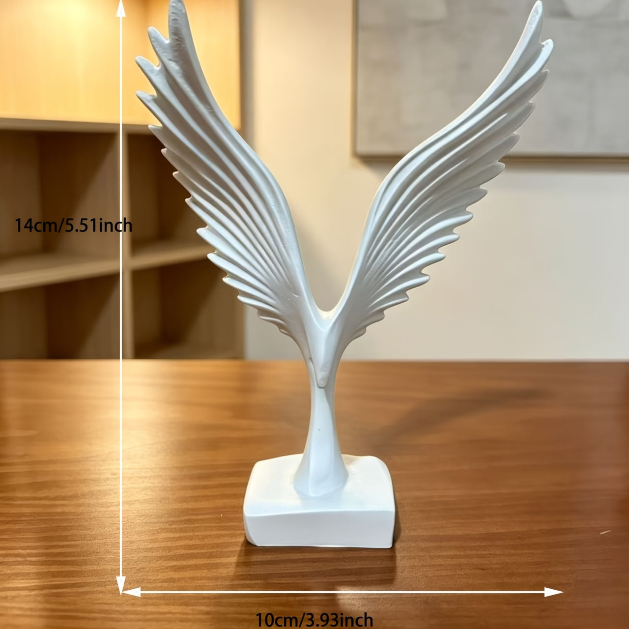 Tnessential Modern Light Luxury Wing Decoration Ornaments 3D Decor
