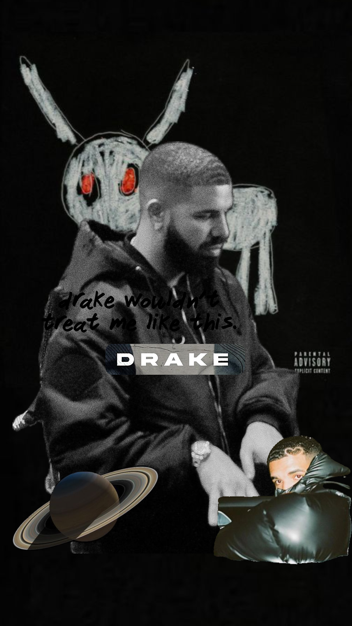 DRAKE CANVAS POSTER