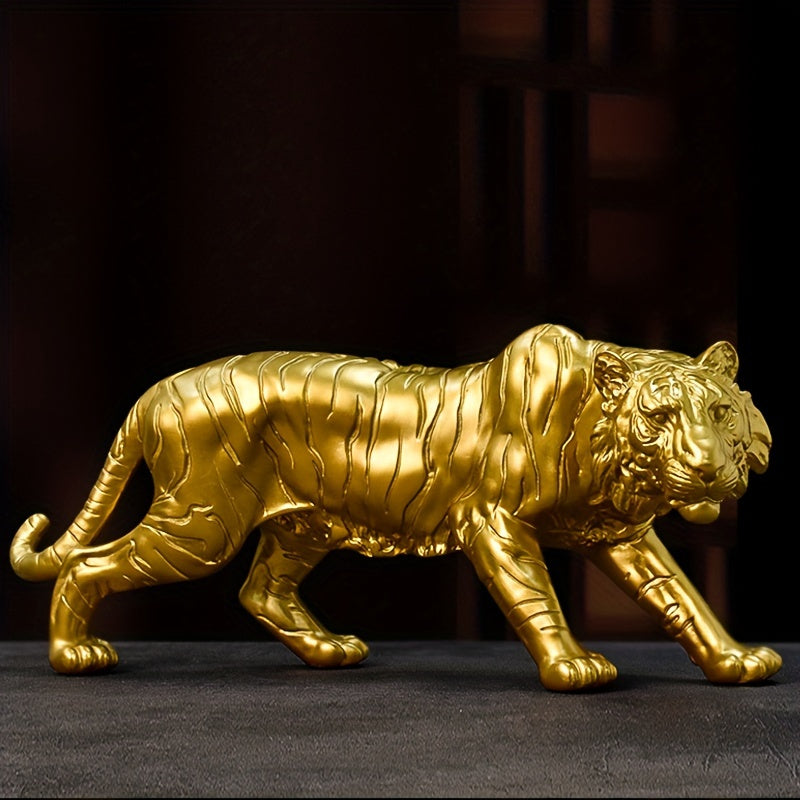Tnessential Resin Tiger Home Statue Ornament 3D Decor