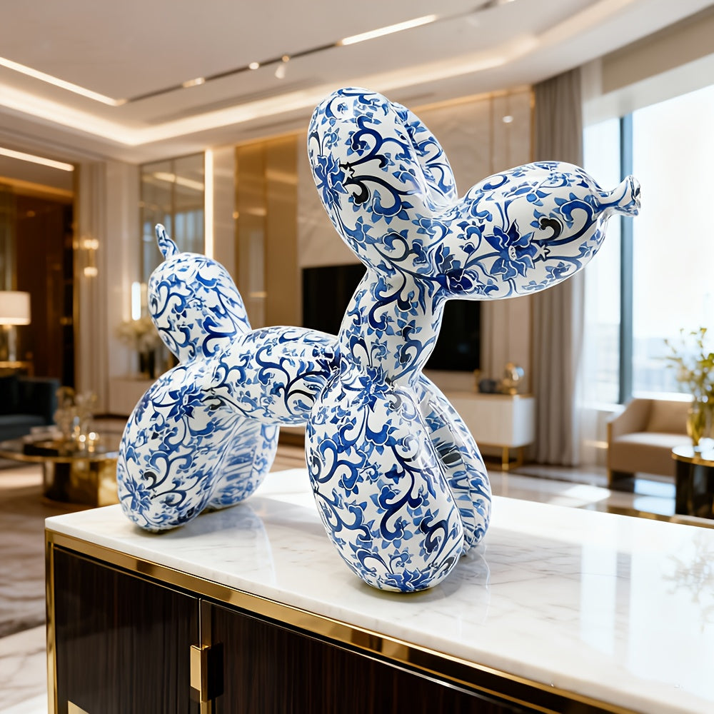 Tnessential Classic Abstract Statue in Chinese Style 3D Decor