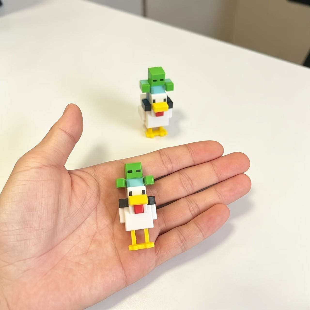 Tnessential Printed Chicken Knight Collected Characters 3D Decor