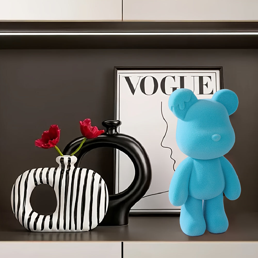 Tnessential Bear Decorative Resin Sculpture for 3D Decor