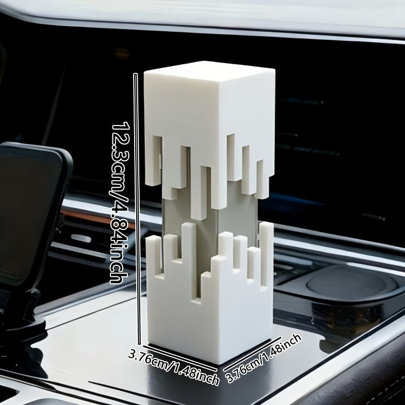Tnessential Printed Premium Minimalist Rectangular Glow-in-the-dark 3D Decor