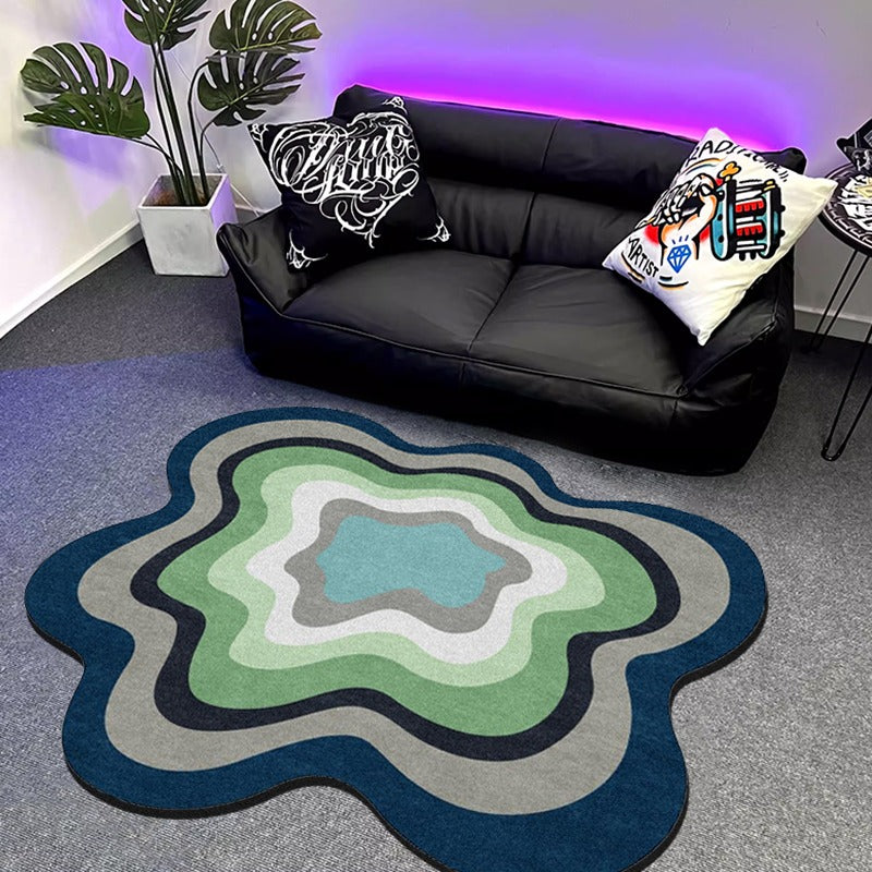 BROWN IRREGULAR 8 RUG view 8