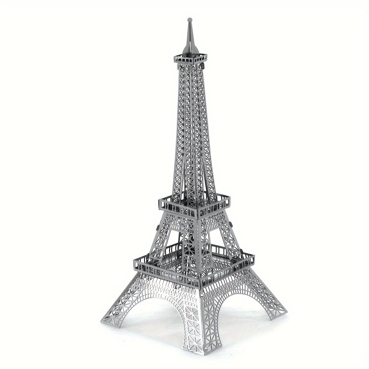 Tnessential D Stereo Puzzle Metal Model Handmade DIY Tower 3D Decor