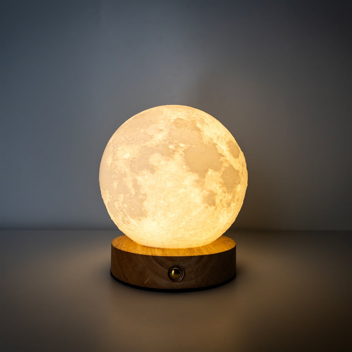 Tnessential Spherical Moon-shaped Night Light 3D Decor