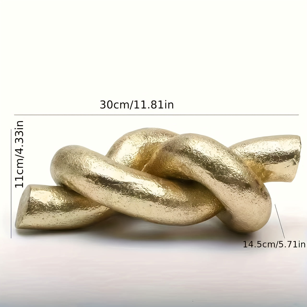 Tnessential Modern Abstract Geometric Resin Statue 3D Decor