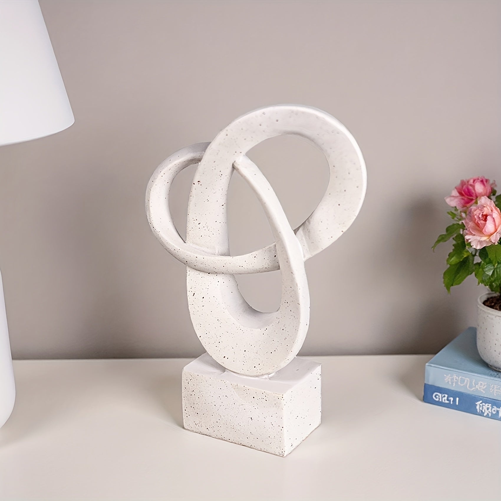 Tnessential Light Luxury Art Abstract Sculptures 3D Decor