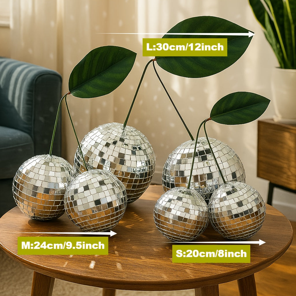 Tnessential Cherry Disco Party Decoration 3D Decor