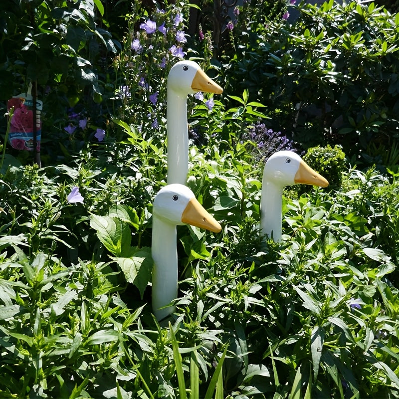 Tnessential D Three-piece Goose Head Set 3D Decor