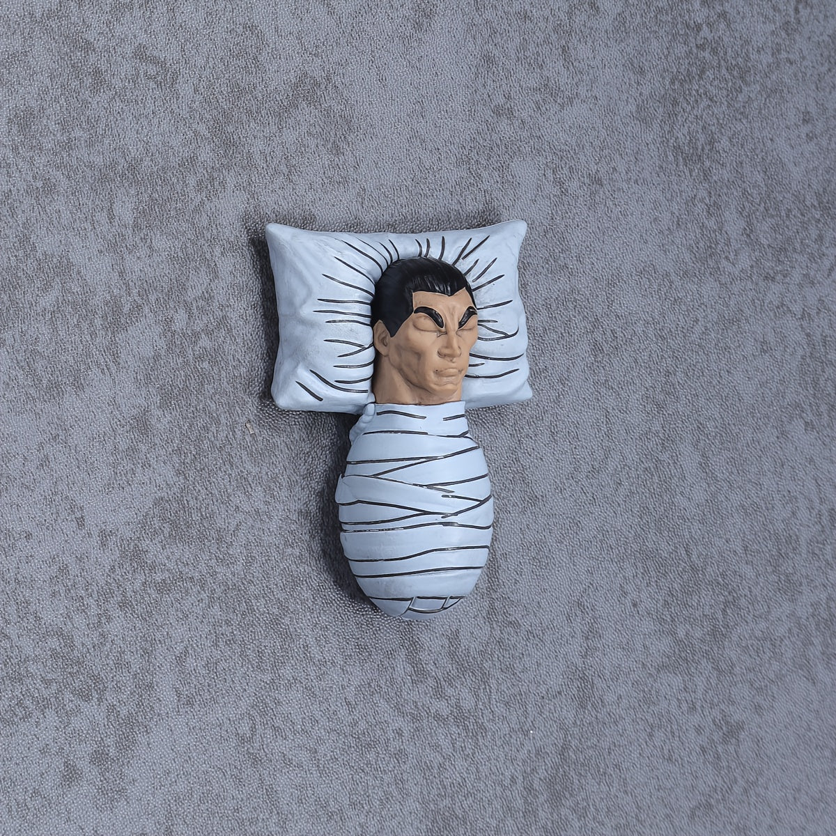 Tnessential BAKI Injured Retsu Kaioh Action Figure 3D Decor