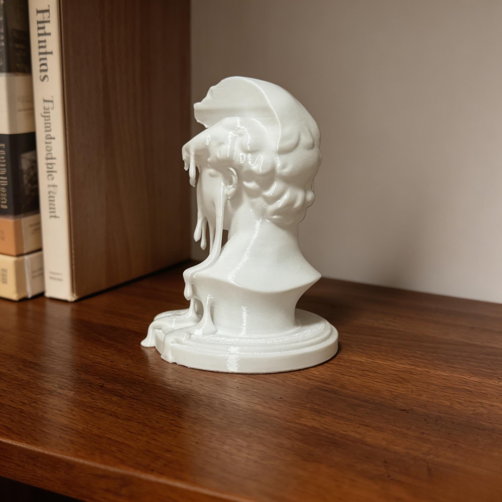Tnessential Melting Classic 3D Printed Postmodern Art Ornament 3D Decor