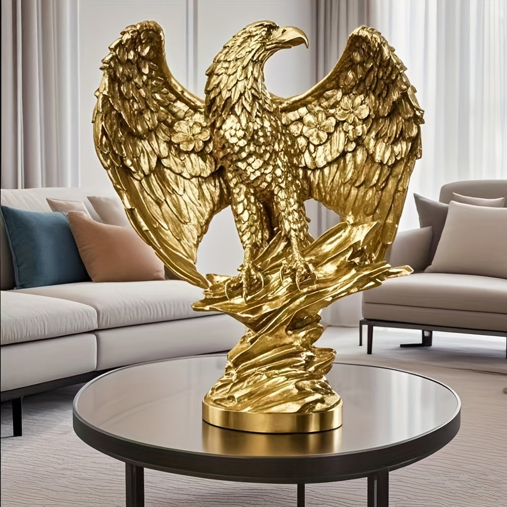 Tnessential Collectible Figurines Condor Statue Home Study or 3D Decor
