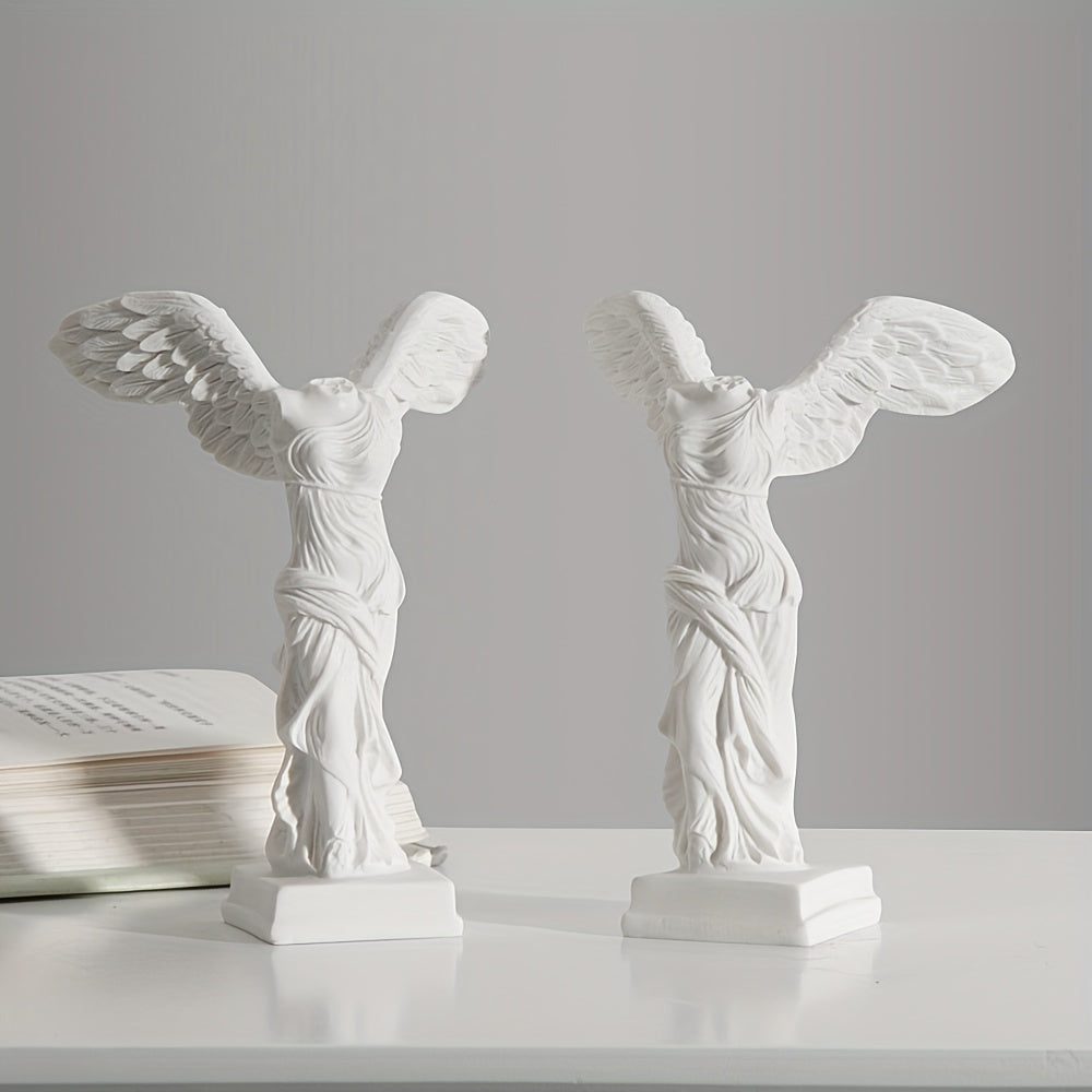 Tnessential European-style Statue of the Goddess of Victory 3D Decor