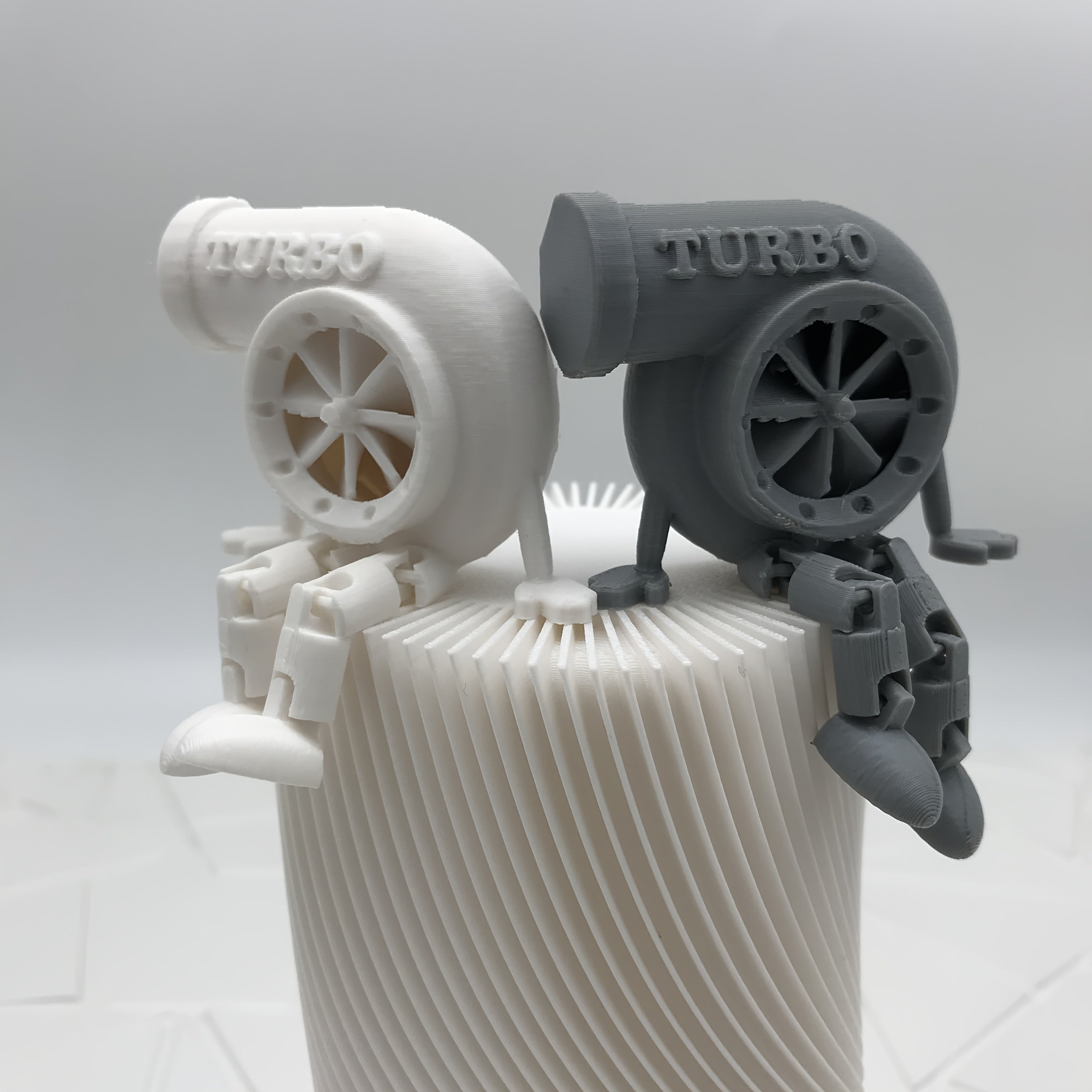Tnessential Novel Turbine-shaped Ornament 3D Decor