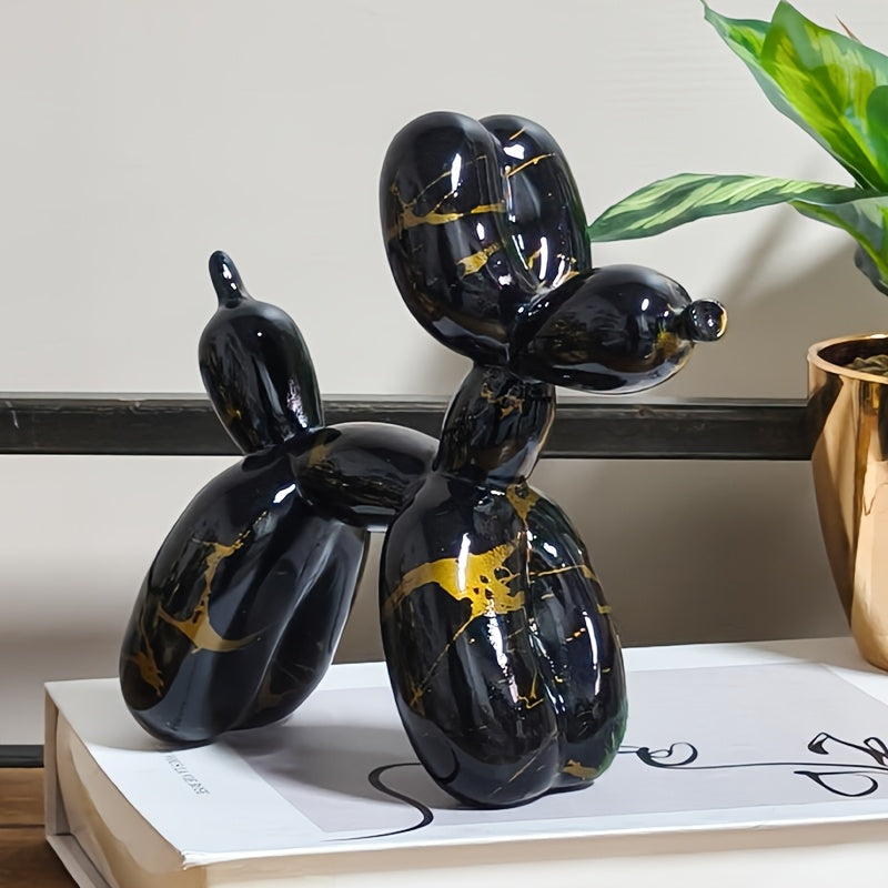 Tnessential Creative Balloon Dog Decor Ins Style Light Luxury Ornament 3D Decor