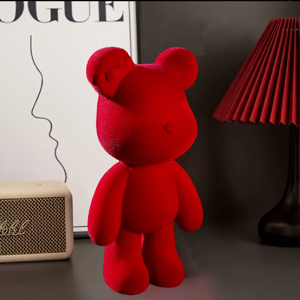 Tnessential Bear Decorative Resin Sculpture for 3D Decor