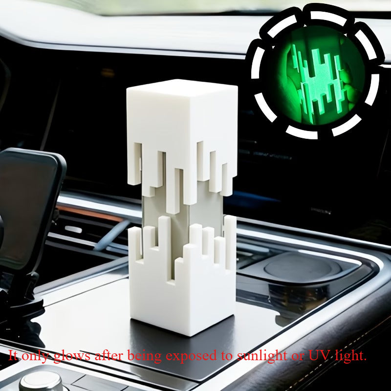 Tnessential Printed Premium Minimalist Rectangular Glow-in-the-dark 3D Decor