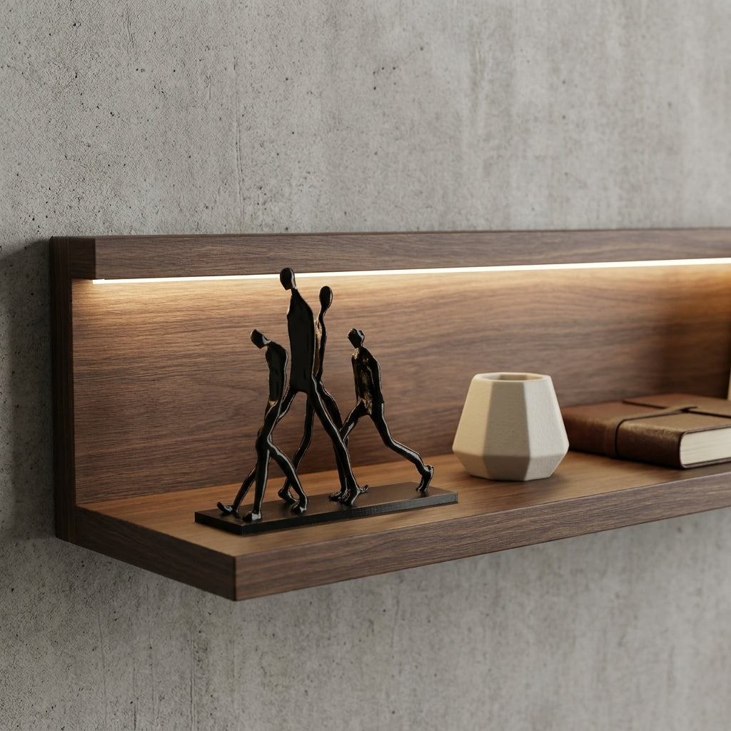 Tnessential Modern Abstract Human Movement Figurine 3D Decor