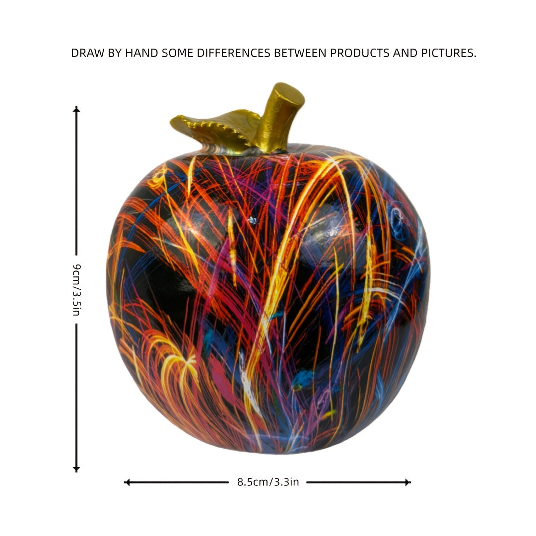 Tnessential Graffiti Art Apple Ornament 3D Decor